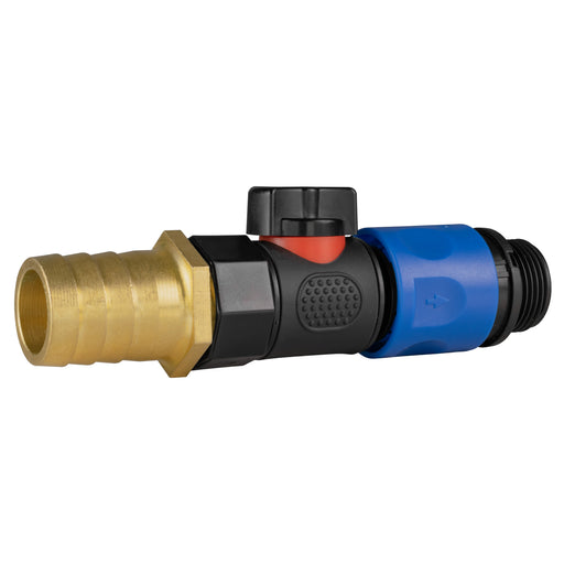 25mm Brass Barb with BSPF-Quick Connect Valve & Hose Connector 3/4" BSPM - Home & Garden > Lawn & Garden > Watering & Irrigation > Garden Hose Fittings & Valves > Garden Hose Fittings Garden watering