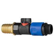 25mm Brass Barb with BSPF-Quick Connect Valve & Hose Connector 3/4" BSPM - Home & Garden > Lawn & Garden > Watering & Irrigation > Garden Hose Fittings & Valves > Garden Hose Fittings Garden watering