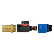 25mm Brass Barb with BSPF-Quick Connect Valve & Hose Connector 3/4" BSPM - Home & Garden > Lawn & Garden > Watering & Irrigation > Garden Hose Fittings & Valves > Garden Hose Fittings Garden watering