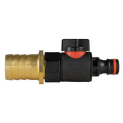 25mm Brass Barb with BSPF Thread-Quick Connect Male Valve - Home & Garden > Lawn & Garden > Watering & Irrigation > Garden Hose Fittings & Valves > Garden Hose Fittings Garden watering