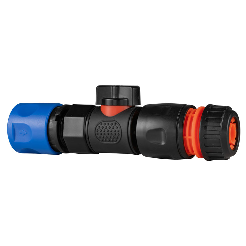 Hose Connector Blue with BSPF- Quick Connect Valve & Hose Connector Black - Home & Garden > Lawn & Garden Garden watering
