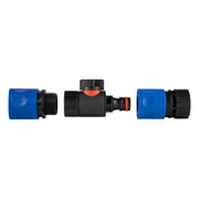 Hose Connector Blue with BSPF- Quick Connect Valve & Hose Connector Black - Home & Garden > Lawn & Garden Garden watering