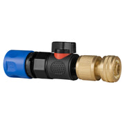Hose Connector Blue with BSPF- Quick Connect Valve & Hose Connector Brass - Home & Garden > Lawn & Garden Garden watering