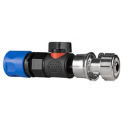 Hose Connector Blue with BSPF- Quick Connect Valve & Hose Connector Zinc - Home & Garden > Lawn & Garden Garden watering