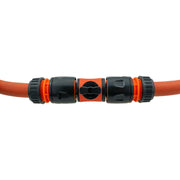 Cost Wise Snap On Male-Male In Line Valve Kit Black/Orange - Home & Garden > Lawn & Garden > Watering & Irrigation > Garden Hose Fittings & Valves Garden watering