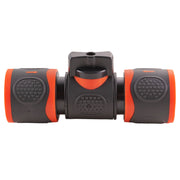 In Line Soft Touch Valve Snap-On Female Black - Home & Garden > Lawn & Garden > Watering & Irrigation > Garden Hose Fittings & Valves Garden watering