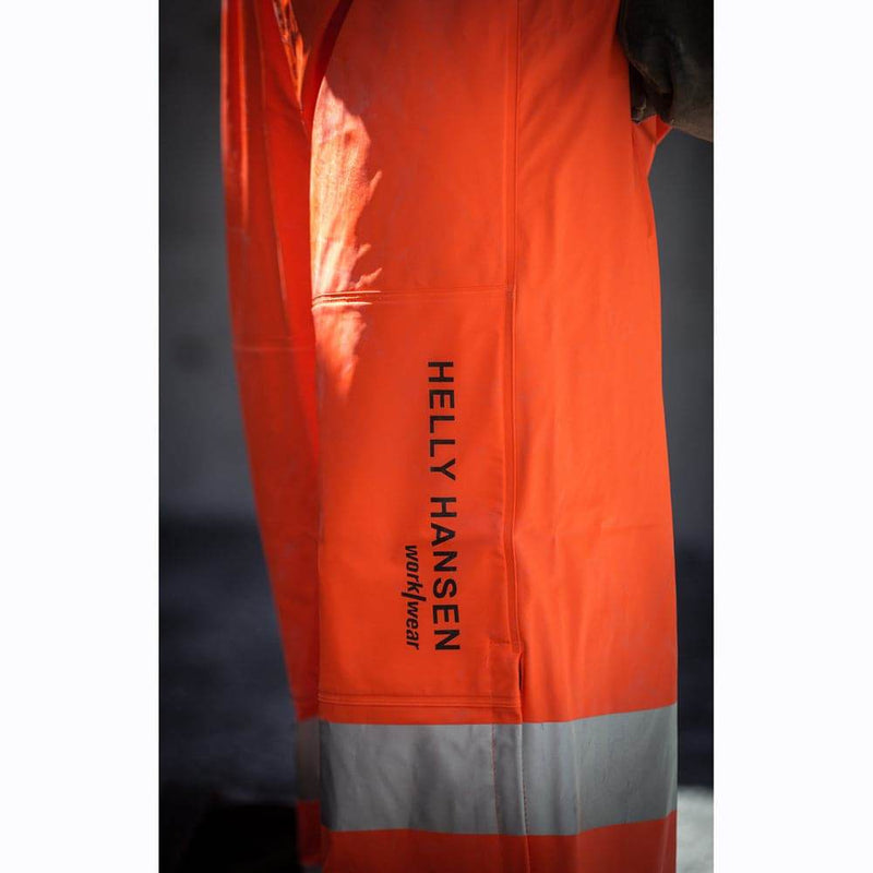 Helly Hansen 70570 Alta Hi-Vis Waterproof Rain Bib Pant Trousers - WATERPROOF TROUSERS