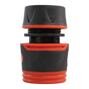 Female Soft Touch Hose Connector 1/2" or 5/8" Hose, Black - Home & Garden > Lawn & Garden > Watering & Irrigation > Garden Hose Fittings & Valves Garden watering