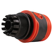 Water Butt Connector 3/4" BSP with BSPF-Quick Connect Valve & Hose Connector Black Soft - Home & Garden > Lawn & Garden > Watering & Irrigation > Garden Hose Fittings & Valves > Garden Hose Fittings Garden watering