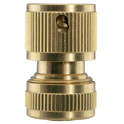 Hose Connector Snap-On Female Brass 1/2” Hose - Home & Garden > Lawn & Garden Garden watering