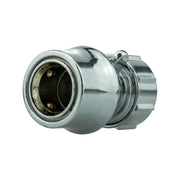 IBC 2” S60X6 Cap with BSPF Thread-Quick Connect Male Valve and Hose Connector Zinc - Hardware > Plumbing > Plumbing Fittings & Supports > Pipe Connectors