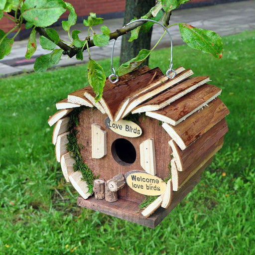 Wooden Crafted Bird Hotel -
