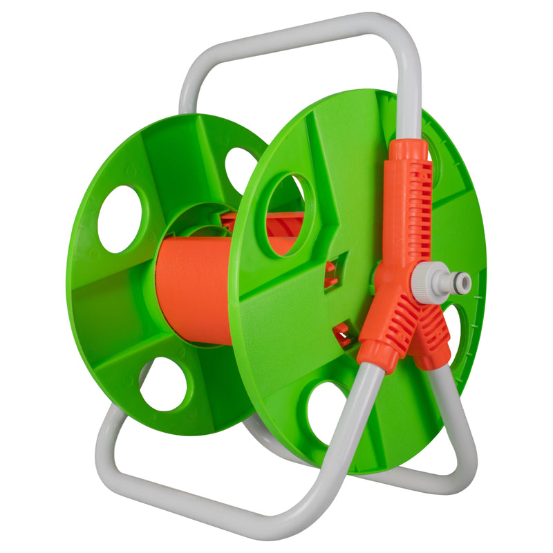 Hose Reel for 20m 1/2" Garden Hose Green - Home & Garden > Lawn & Garden > Watering & Irrigation > Garden Hoses Hose Reel