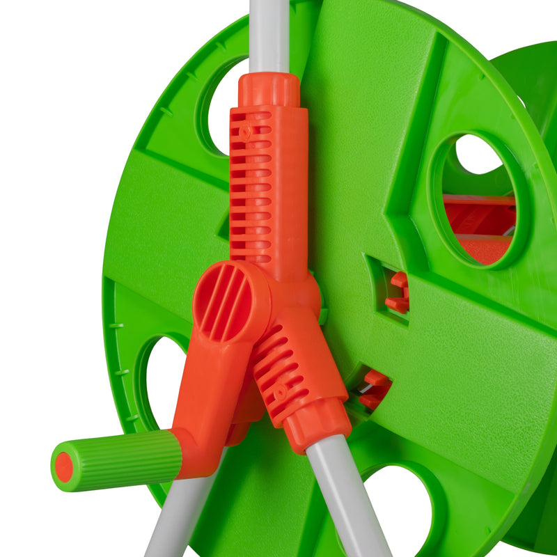 Hose Reel for 20m 1/2" Garden Hose Green - Home & Garden > Lawn & Garden > Watering & Irrigation > Garden Hoses Hose Reel
