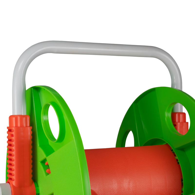 Hose Reel for 20m 1/2" Garden Hose Green - Home & Garden > Lawn & Garden > Watering & Irrigation > Garden Hoses Hose Reel