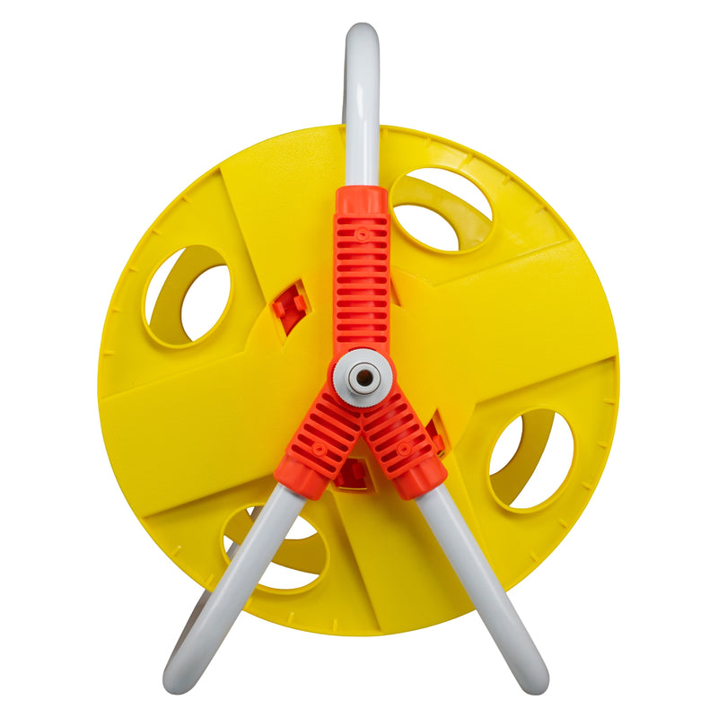 Hose Reel for 20m 1/2" Garden Hose Yellow - Home & Garden > Lawn & Garden > Watering & Irrigation > Garden Hoses Hose Reel