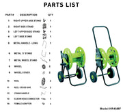 Hose Cart for 45m 1/2" Garden Hose CW - Home & Garden > Lawn & Garden > Watering & Irrigation > Garden Hoses Hose Reel