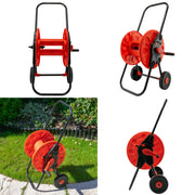 Hose Cart with Wheels for 60m 1/2" Garden Hose CW - Home & Garden > Lawn & Garden > Watering & Irrigation > Garden Hoses Hose Reel
