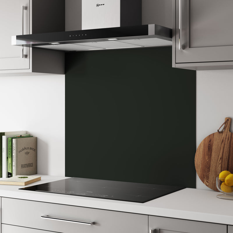 Bushboard Alloy Hadrian Green Aluminium Feature Kitchen Splashback