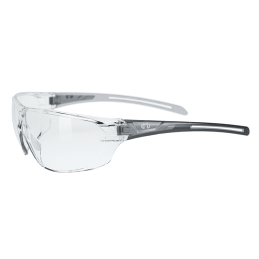 Hellberg 20031 Helium Clear Anti-Fog/Scratch Safety Glasses - EYE PROTECTION