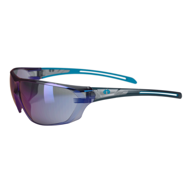Hellberg 20232 Helium Blue Anti-Fog/Scratch Safety Glasses - EYE PROTECTION