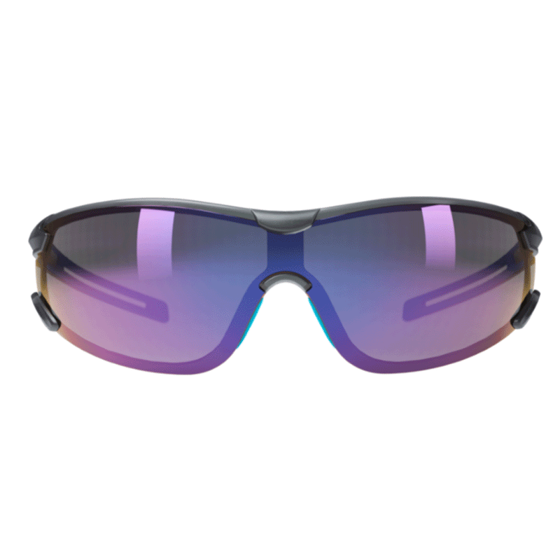Hellberg 21232 Krypton Blue Anti-Fog/Scratch Safety Glasses - EYE PROTECTION