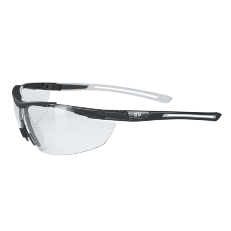 Hellberg 23041 Argon Clear Anti-Fog/Scratch Endurance Safety Glasses - EYE PROTECTION