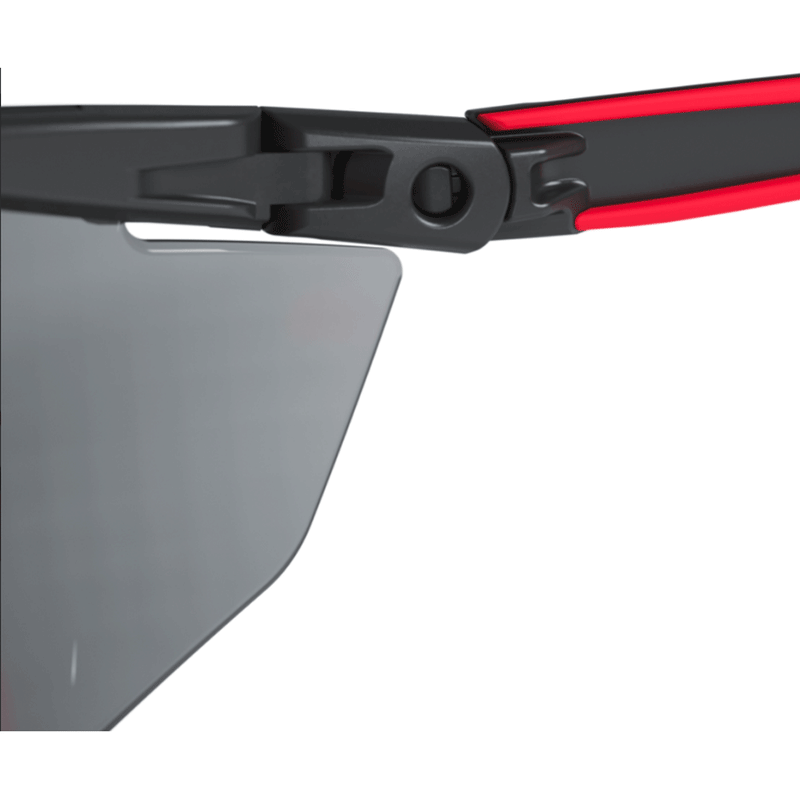 Hellberg 23333 Argon Red Anti-Fog/Scratch Safety Glasses - EYE PROTECTION