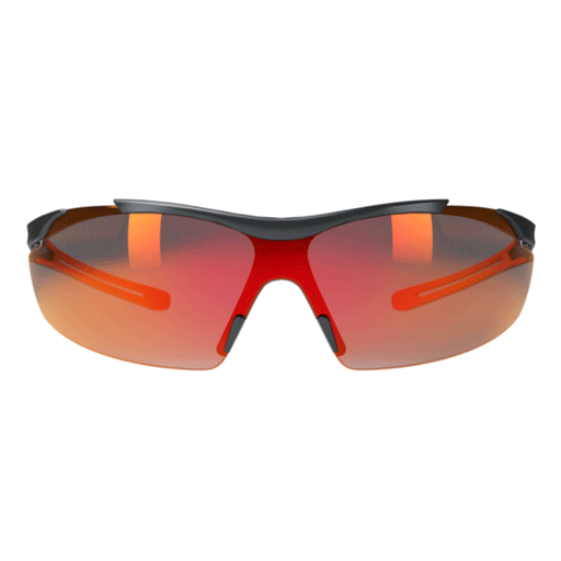 Hellberg 23333 Argon Red Anti-Fog/Scratch Safety Glasses - EYE PROTECTION