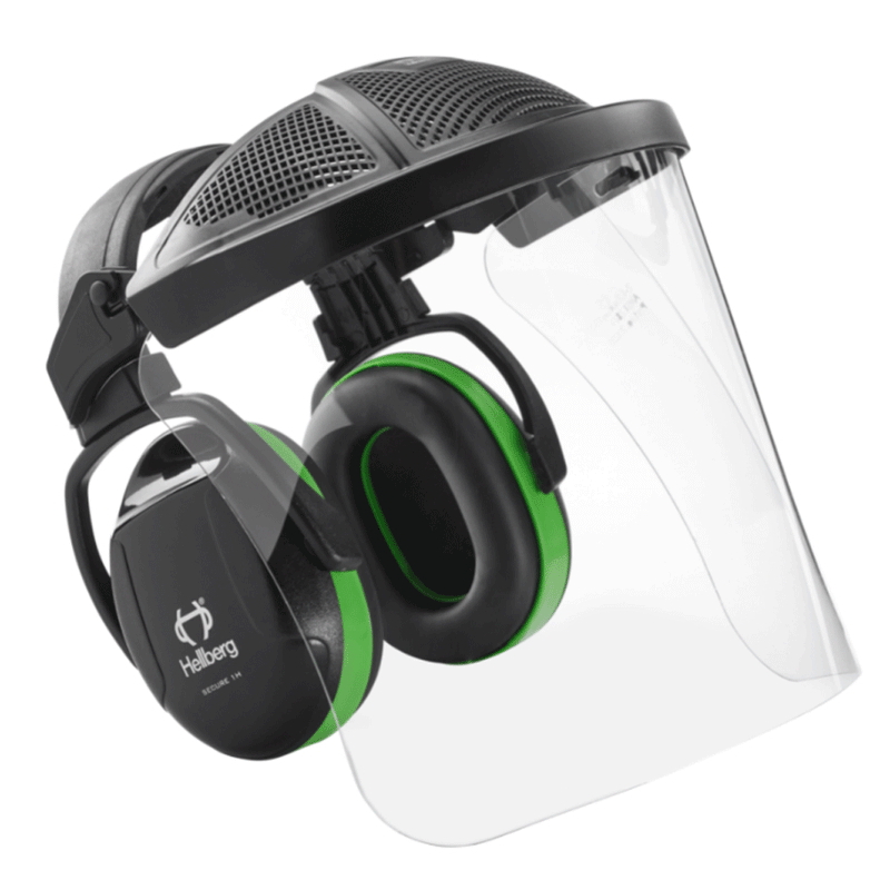 Hellberg 44101 Secure 1 Headband PC, 75-90 dB - FACE PROTECTION
