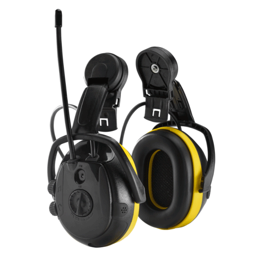 Hellberg 46102 React AM/FM Radio Helmet Mount Ear Defenders - EAR PROTECTION