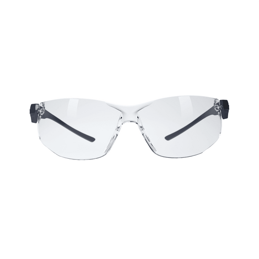 Hellberg Oganesson Industrial Safety Glasses Clear / Smoke Anti Scratch - EYE PROTECTION