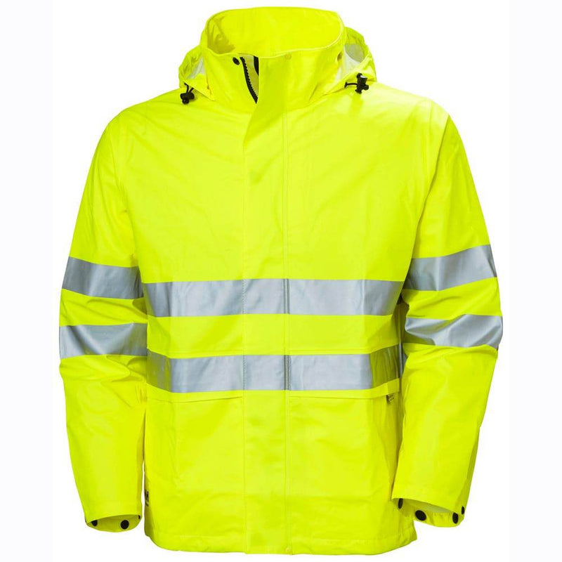 Helly Hansen 70260 Alta Hi-Vis Waterproof Rain Jacket - WATERPROOF JACKETS & SUITS