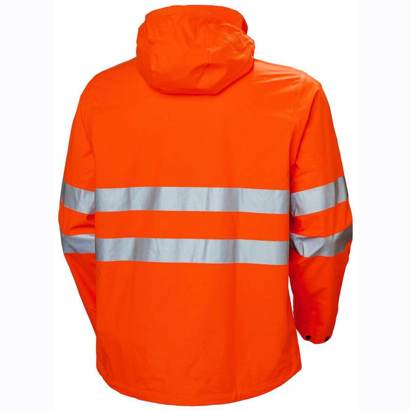 Helly Hansen 70260 Alta Hi-Vis Waterproof Rain Jacket - WATERPROOF JACKETS & SUITS