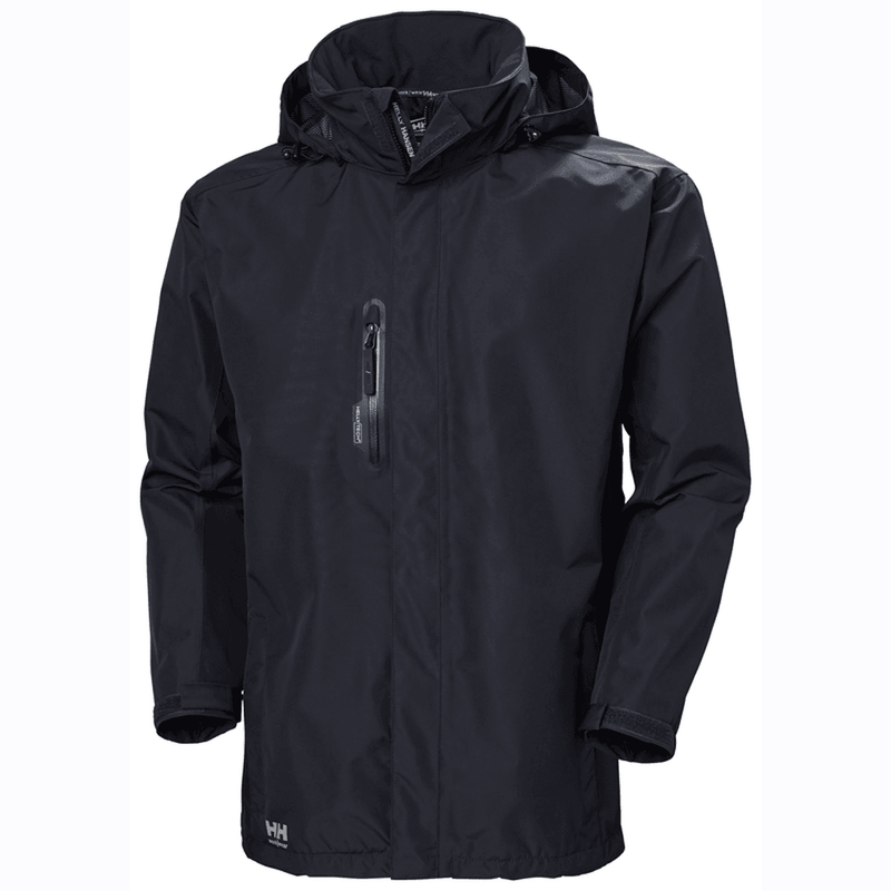 Helly Hansen 71045 Manchester Waterproof Shell Coat - WATERPROOF JACKETS & SUITS