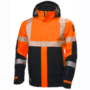 Helly Hansen 71172 ICU Hi-Vis 3 Layer Waterproof Shell Jacket - HI-VIS JACKETS & COATS