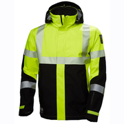 Helly Hansen 71172 ICU Hi-Vis 3 Layer Waterproof Shell Jacket - HI-VIS JACKETS & COATS