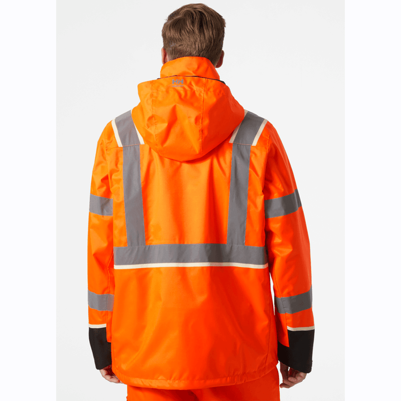 Helly Hansen 71185 UC-ME Shell Jacket Waterproof Hi-Vis - HI-VIS JACKETS & COATS