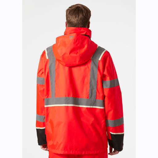 Helly Hansen 71185 UC-ME Shell Jacket Waterproof Hi-Vis - HI-VIS JACKETS & COATS