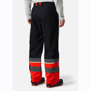 Helly Hansen 71186 Hi-Vis UC-ME Waterproof Over Shell Pants Trousers, Class 1 - HI-VIS TROUSERS