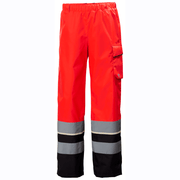 Helly Hansen 71187 UC-ME Waterproof Over Shell Pants Trousers, Class 2 - HI-VIS TROUSERS