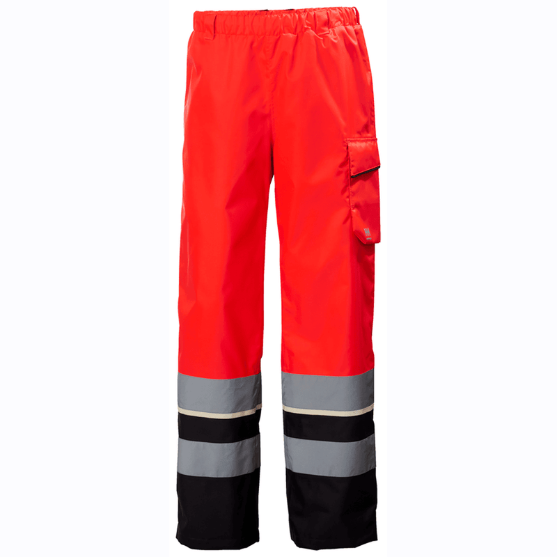 Helly Hansen 71187 UC-ME Waterproof Over Shell Pants Trousers, Class 2 - HI-VIS TROUSERS