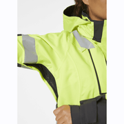 Helly Hansen 71294 Women's Luna Hi-Vis Waterproof Shell Jacket - WOMENS HI-VIS CLOTHING