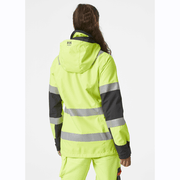 Helly Hansen 71294 Women's Luna Hi-Vis Waterproof Shell Jacket - WOMENS HI-VIS CLOTHING