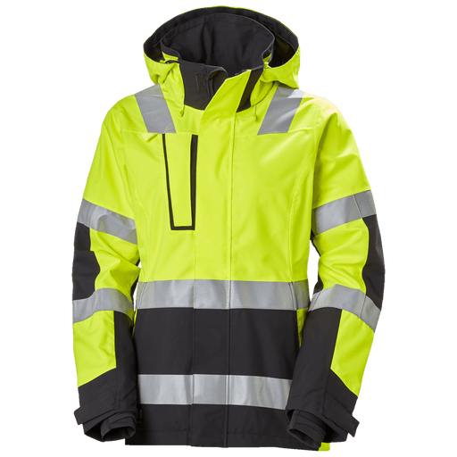 Helly Hansen 71294 Women's Luna Hi-Vis Waterproof Shell Jacket - WOMENS HI-VIS CLOTHING