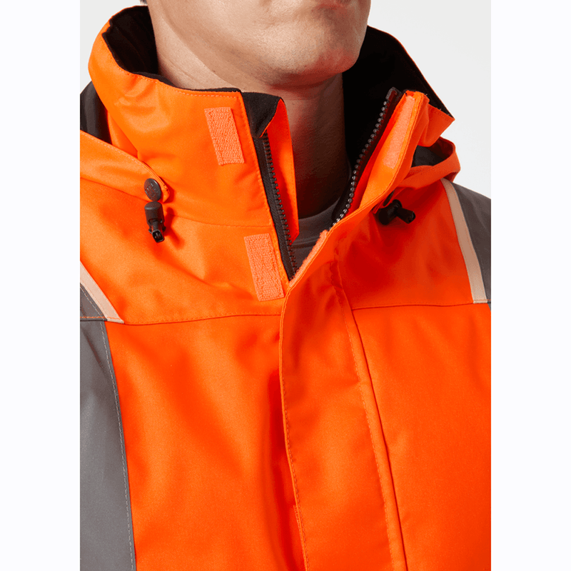 Helly Hansen 71355 UC-ME Waterproof Hi-Vis Winter Jacket - HI-VIS JACKETS & COATS