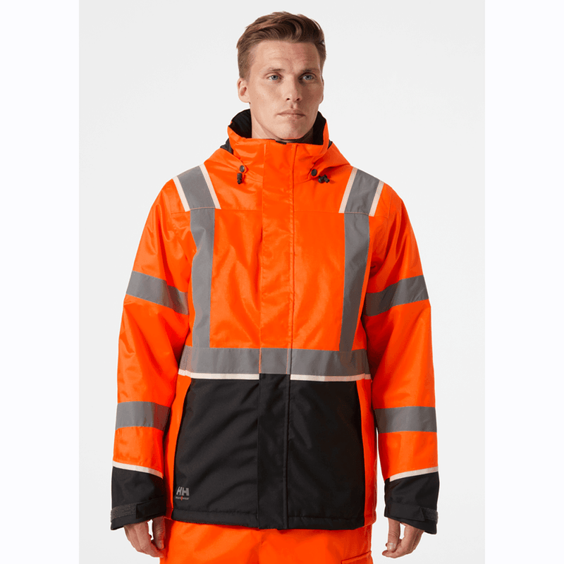 Helly Hansen 71355 UC-ME Waterproof Hi-Vis Winter Jacket - HI-VIS JACKETS & COATS