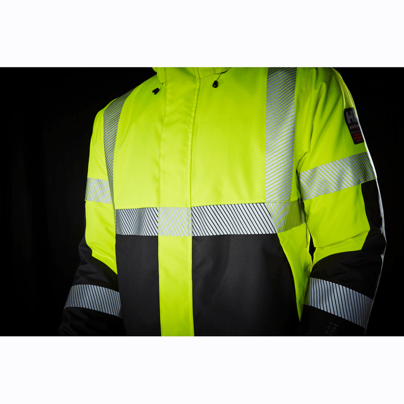 Helly Hansen 71372 ICU Hi-Vis Insulated Winter Jacket - HI-VIS JACKETS & COATS
