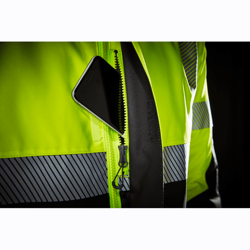 Helly Hansen 71372 ICU Hi-Vis Insulated Winter Jacket - HI-VIS JACKETS & COATS