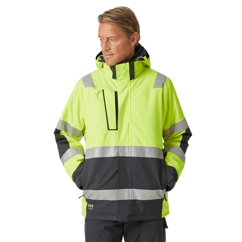 Helly Hansen 71392 Alna 2.0 Hi-Vis Winter Waterproof Winter Insulated Jacket - HI-VIS JACKETS & COATS